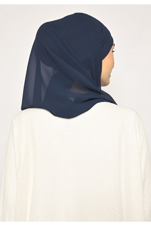 Pasmina Instan Lasercut Cerutti Navy